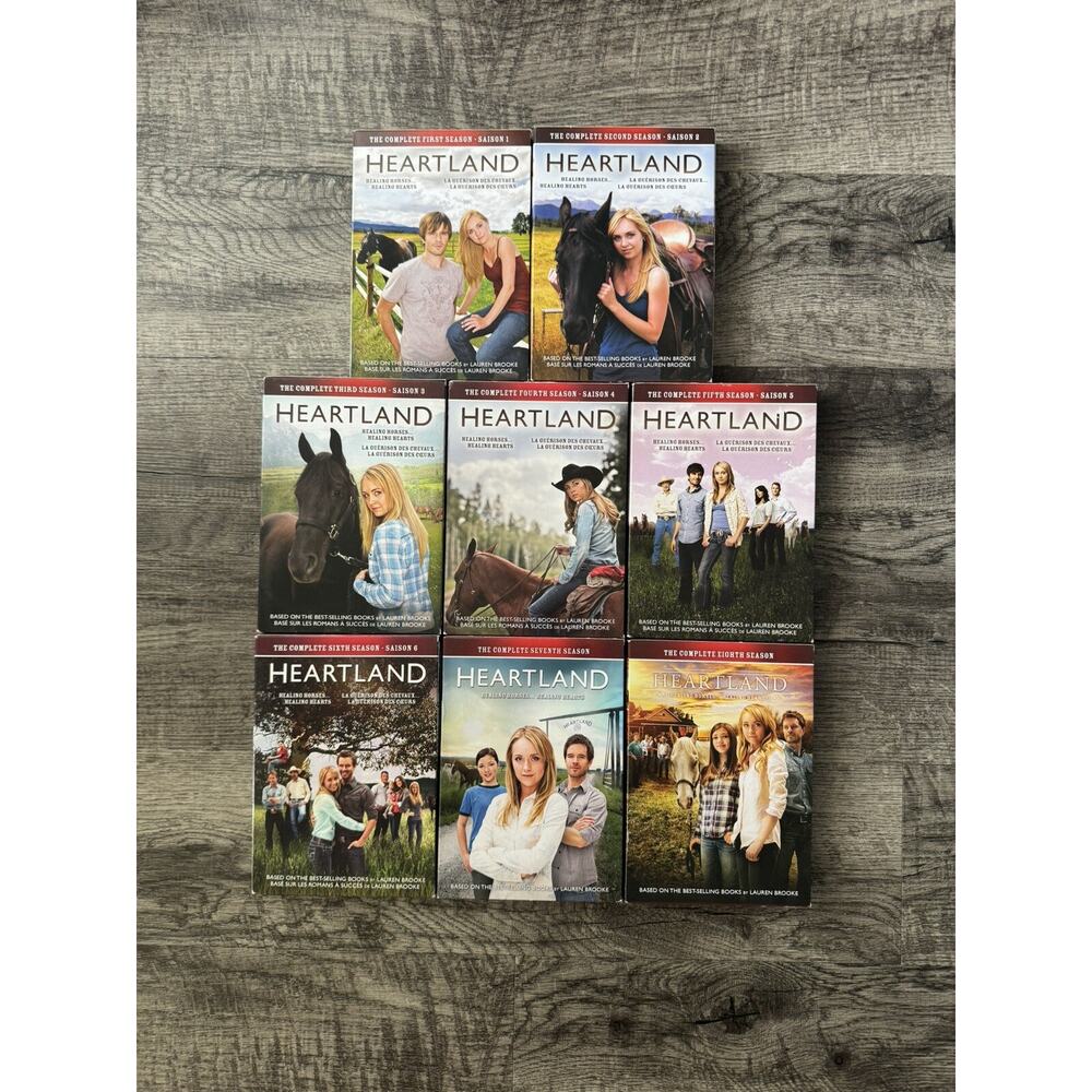 Heartland DVD Lot Seasons 1 -8 TV Series A Few Are Canadian Version READ MORE